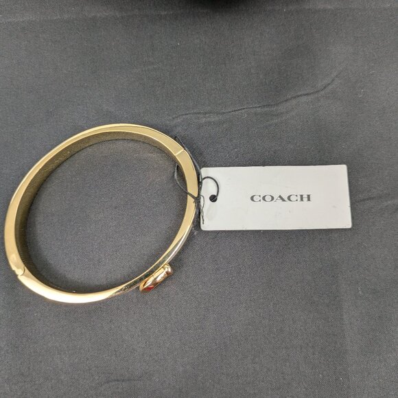 Coach Bracelet - Gold C (NWT) - Picture 6 of 7